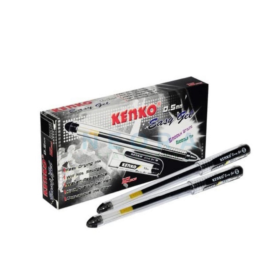 

Pulpen Kenko Easy Gel 0.5 - Pen Tinta 0,5 - Pulpen Lancip Tajam Murah PULPEN GROSIR