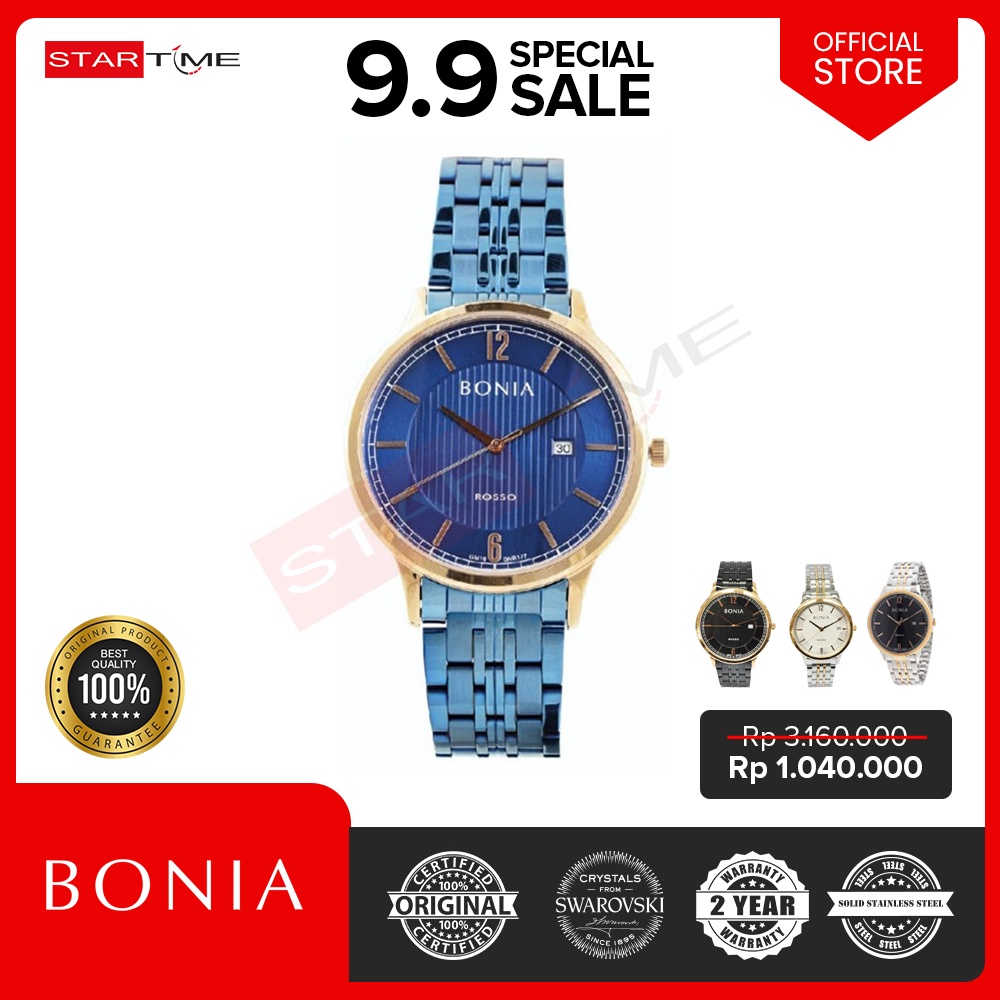 Jam Tangan Bonia Jam Tangan Wanita BR177 Original