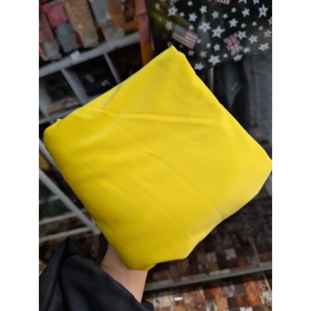 Hijab Jilbab Kerudung Instan Olahraga DIAZ SPORTY Inner Sehari-hari Non Ped Grosir Murah Ori Aulana-Kuning kenari