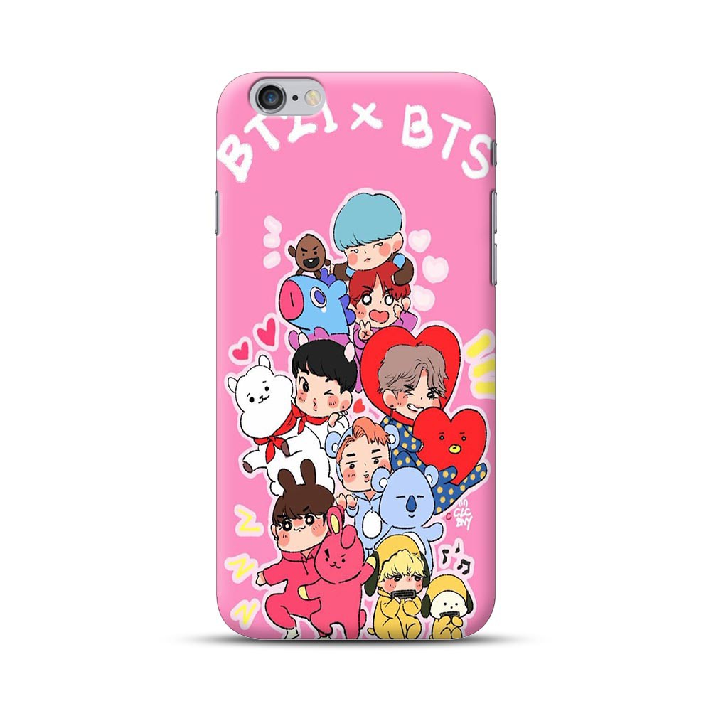 KesingKu Custom Case hp BTS BT21 HARDCASE SAMSUNG S9+ V S4 M10 M20 M30S NOTE 10+/10 PRO