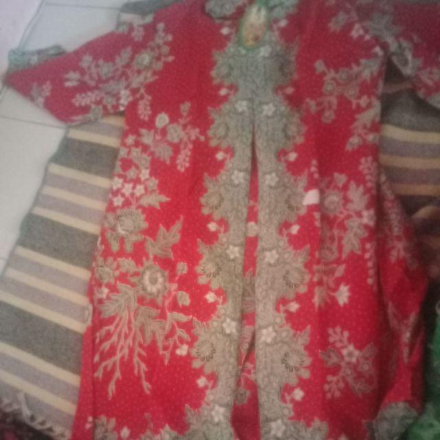 Santika Batik Wanita Long Tunik Ayu Katun High Quality Cibulan #3 Modern Exclusive Premium