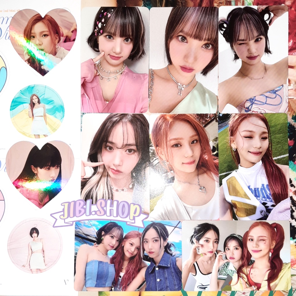 [photocard] viviz summer vibe loveade official photocard pc eunha sinb umji viviz photocard