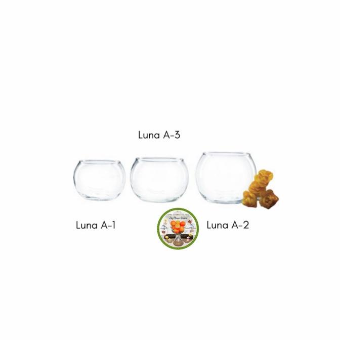 favorit] LUNA A2/ WW DESIGN / BOWL / VAS BULAT KECIL / VAS KACA / VAS BUNGA