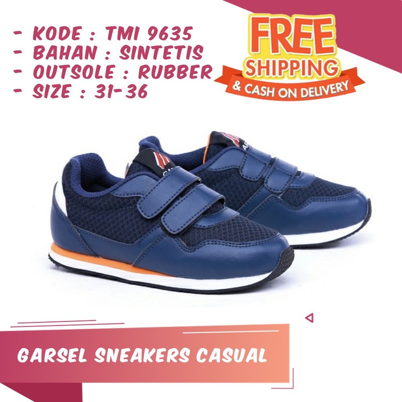 GARSEL SEPATU CASUAL ANAK LAKI LAKI - TMI 9635