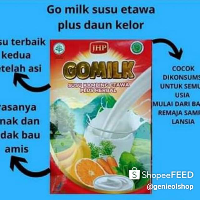 

Susu kambing Gomilk