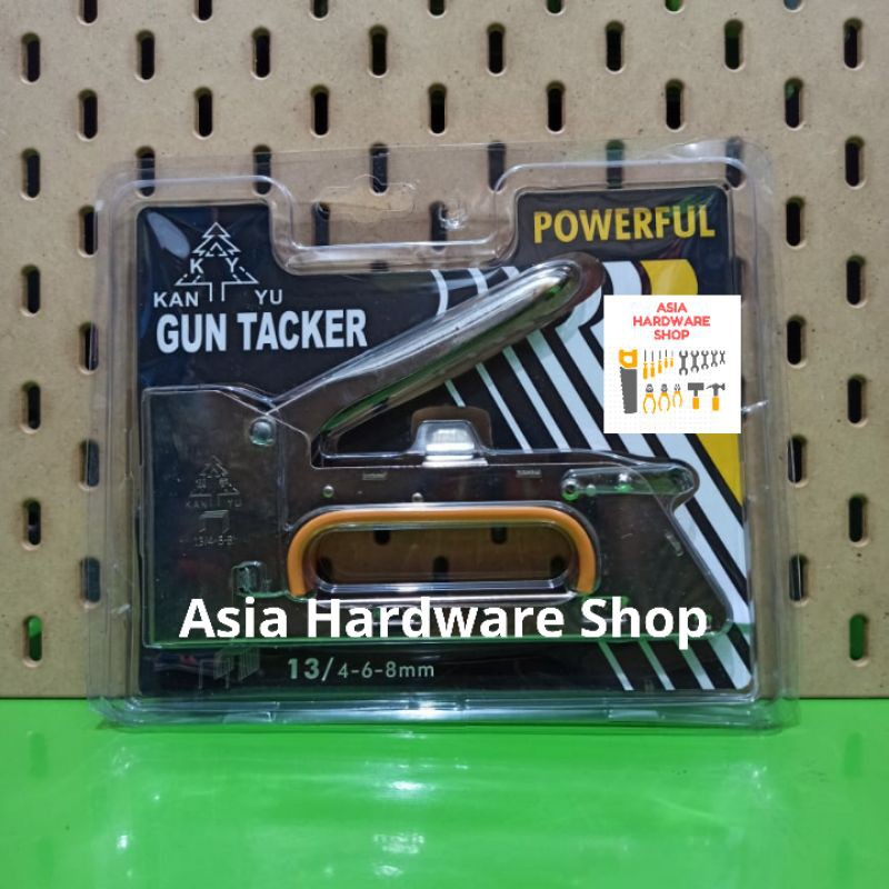 

Staple Gun Staples Tembak KANYU Alat Tembak Jok Motor Steples Hekter Jok 4 6 8 mm