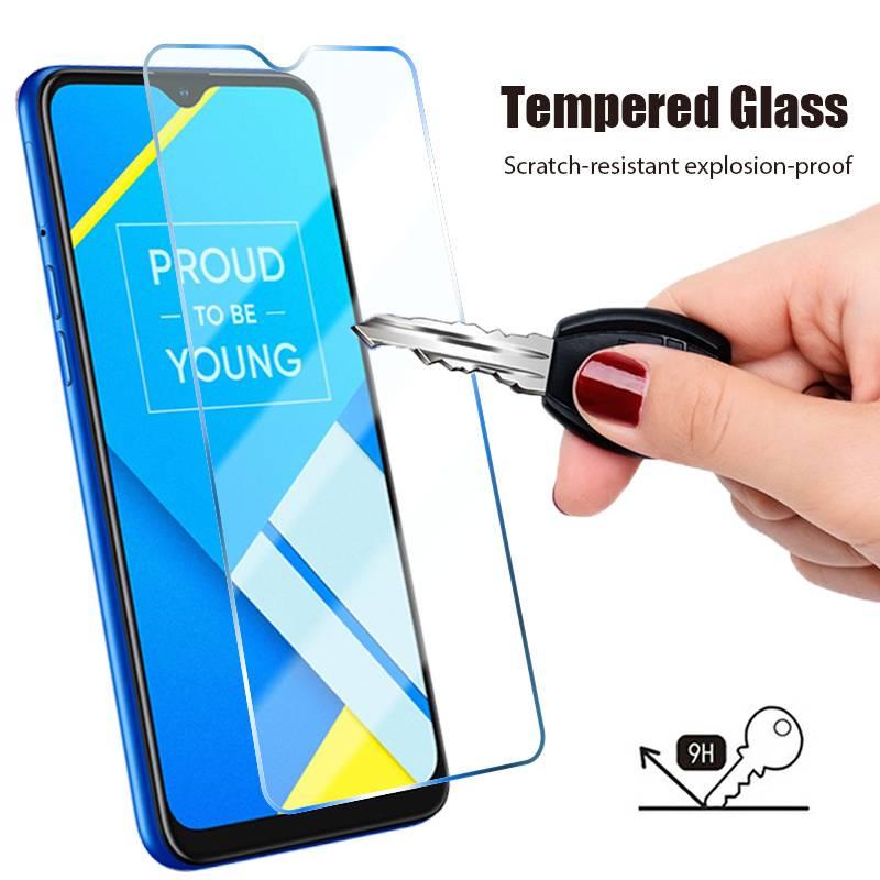 3PCS Tempered Glass for Realme 7 C3 C25 Pro GT Neo 5G Screen Protector for Realme C15 C11 8 7 Pro C12 C17 C2 C21 C20 Phone Glass