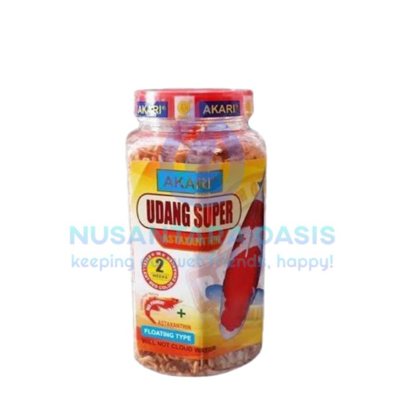 MAKANAN IKAN UDANG KERING SUPER RED CAROPHYL ASTAXANTHIN FLOATING