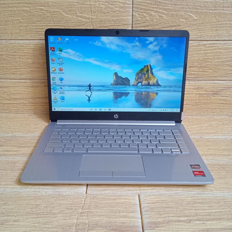 laptop HP 14-dk1022wm AMD Ryzen 3 3250U ram 4GB SSD 128GB Second