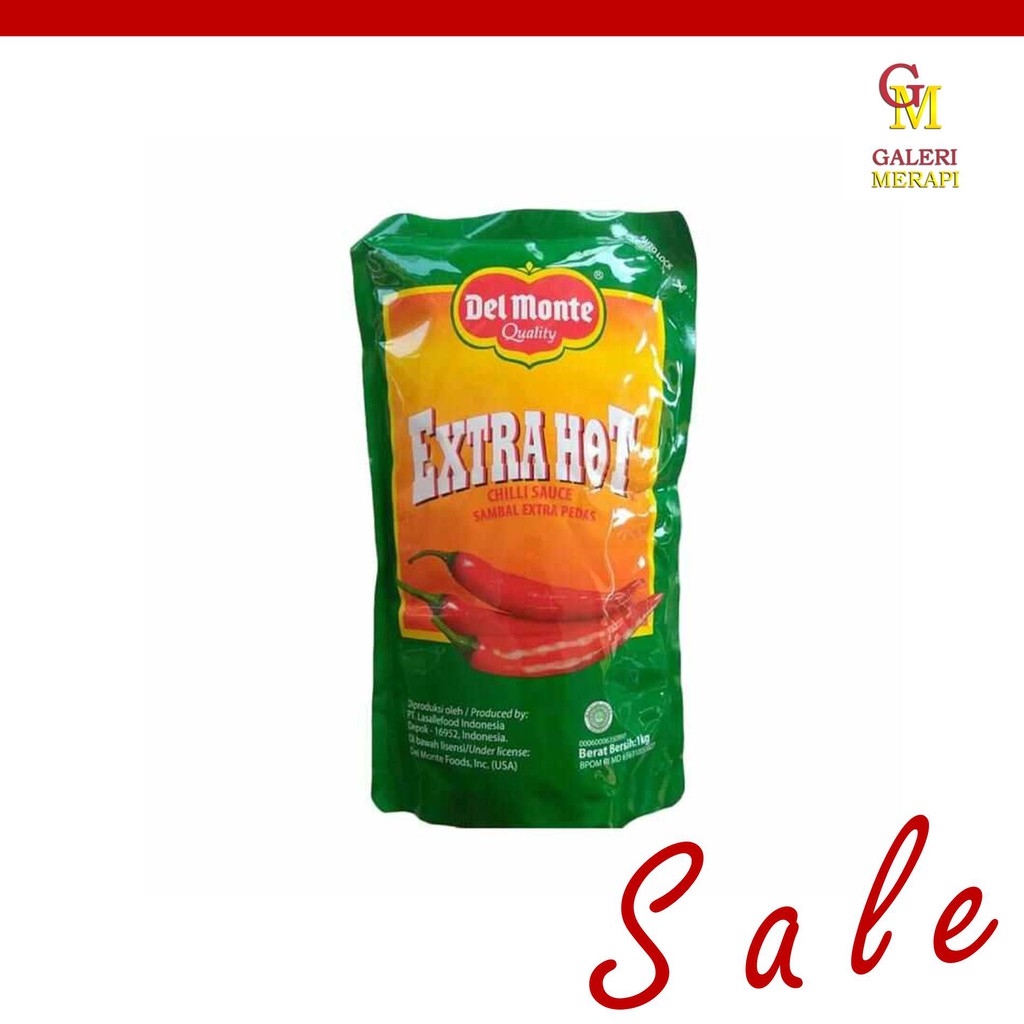 

DELMONTE SAUS SAMBAL EXTRAHOT 1Kg (SOLO RAYA LEBIH CEPAT SAMPAI)