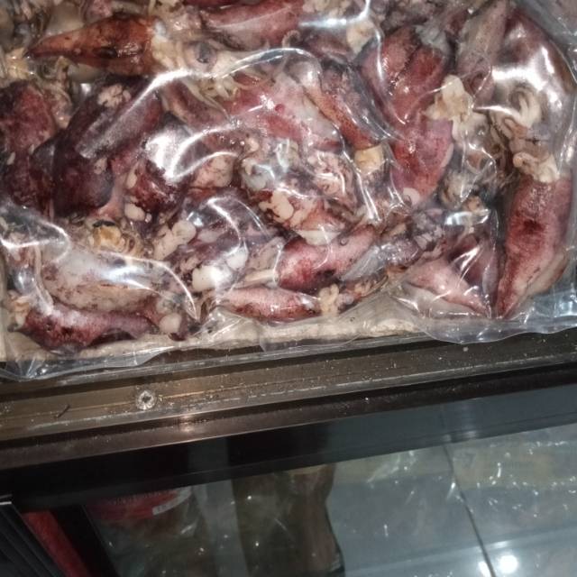 

Baby cumi rebus kering