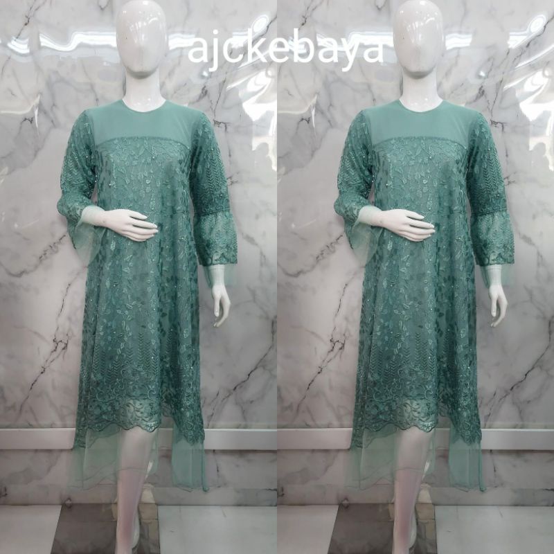 dress / midi dress / dress kondangan / kebaya dress tunangan / dress modren