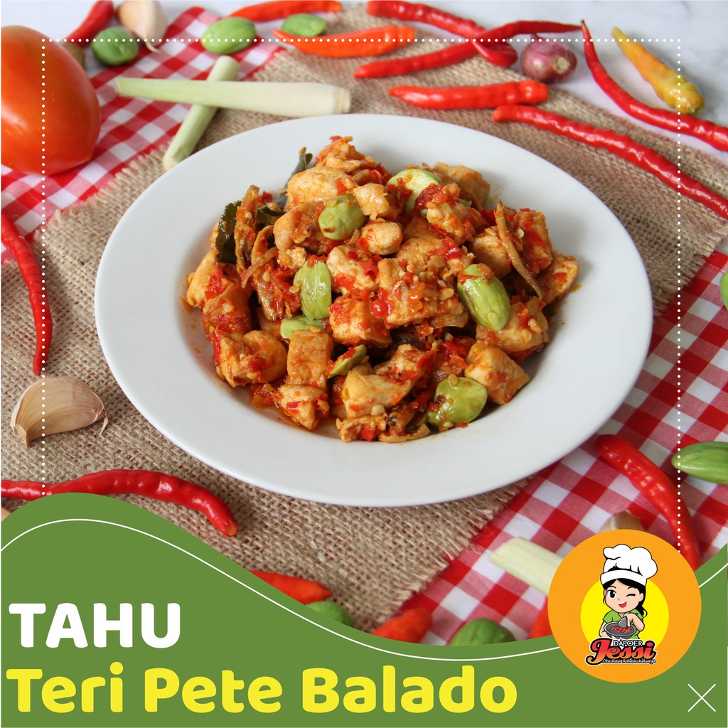 

Tahu Teri Pete Balado Homemade Masakan Rumahan Frozen Food by Dapoer Jessi