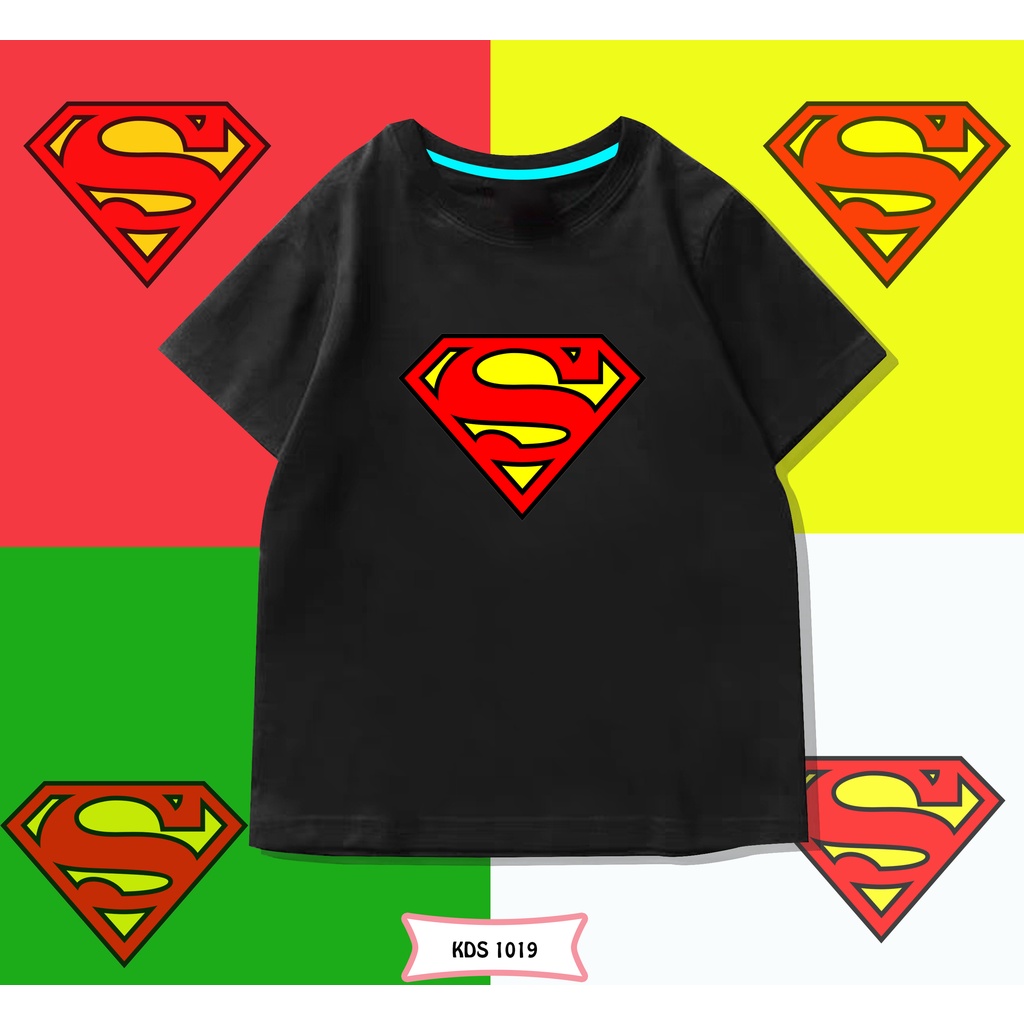 KAOS ANAK LAKI LAKI SUPERMAN/KAOS KATUN SUPERMAN ANAK ANAK