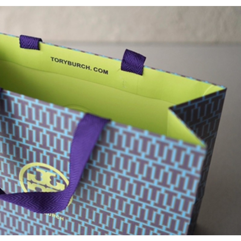 

iDk90 Tory Burch Paperbag Embossed Logo Original