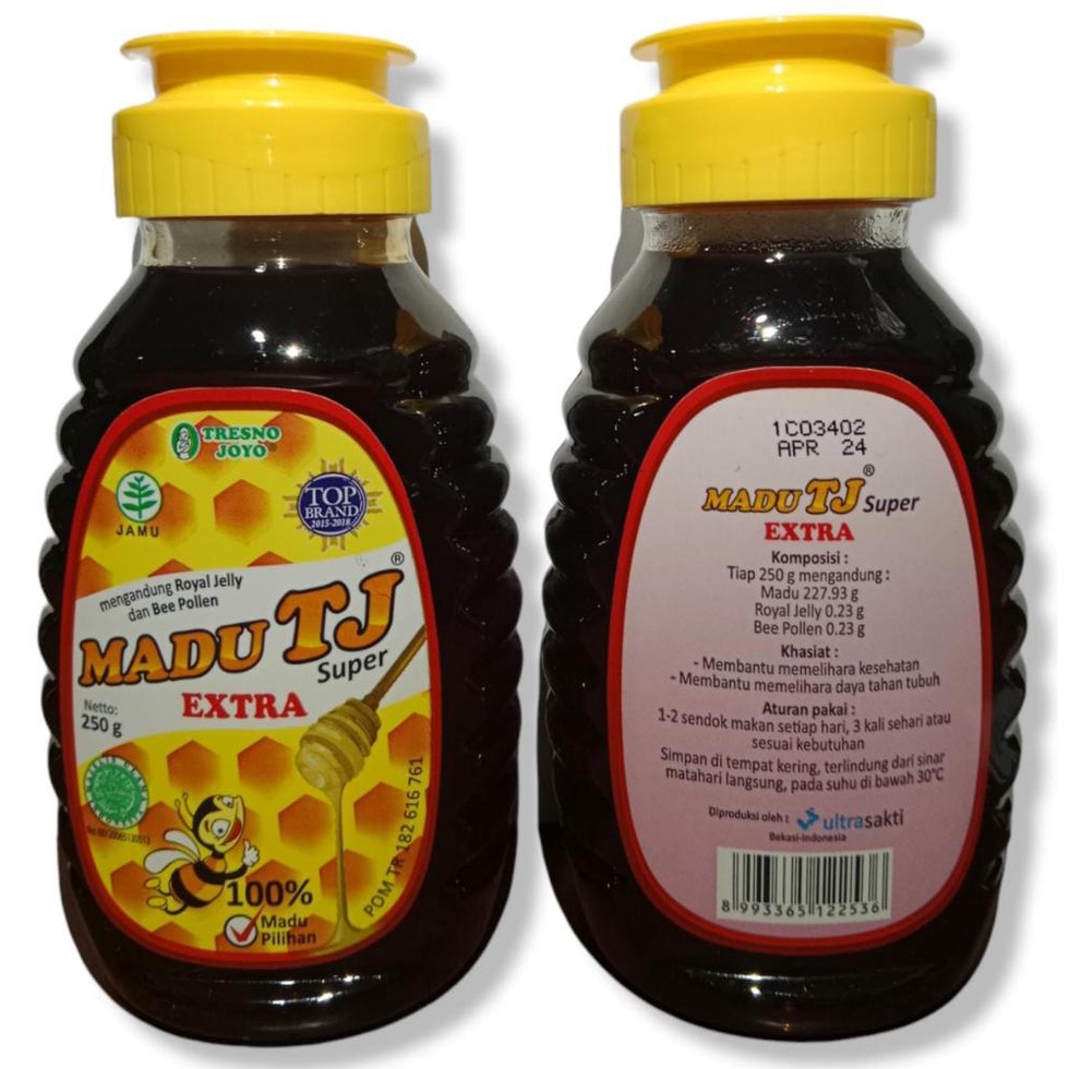 

Nafariz724 Madu Murni Tresno Joyo Madu Tj Extra / Super 250Gr Original !!! Tj Ekstra 250