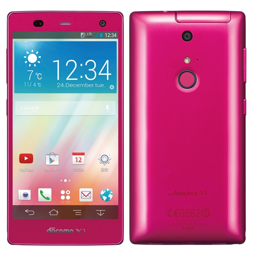 Hp/Handphone Fujitsu Arrows NX 01F RAM 2/32GB - Second Ori Docomo - Batangan - Hp Android Murah