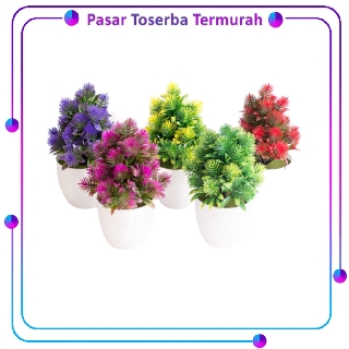 PTT ORNAMEN TANAMAN POHONPINUS ARTIFICIALFLOWER DECORATION 