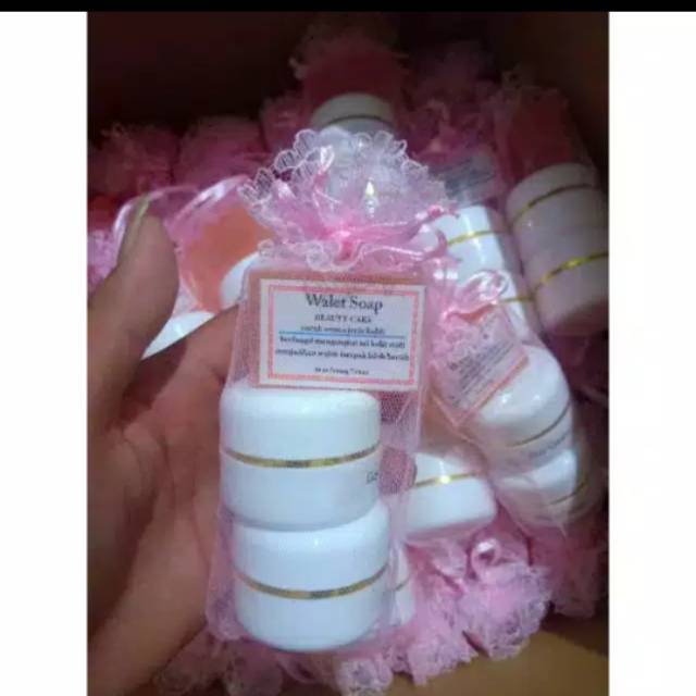 Walet set Jaring pink