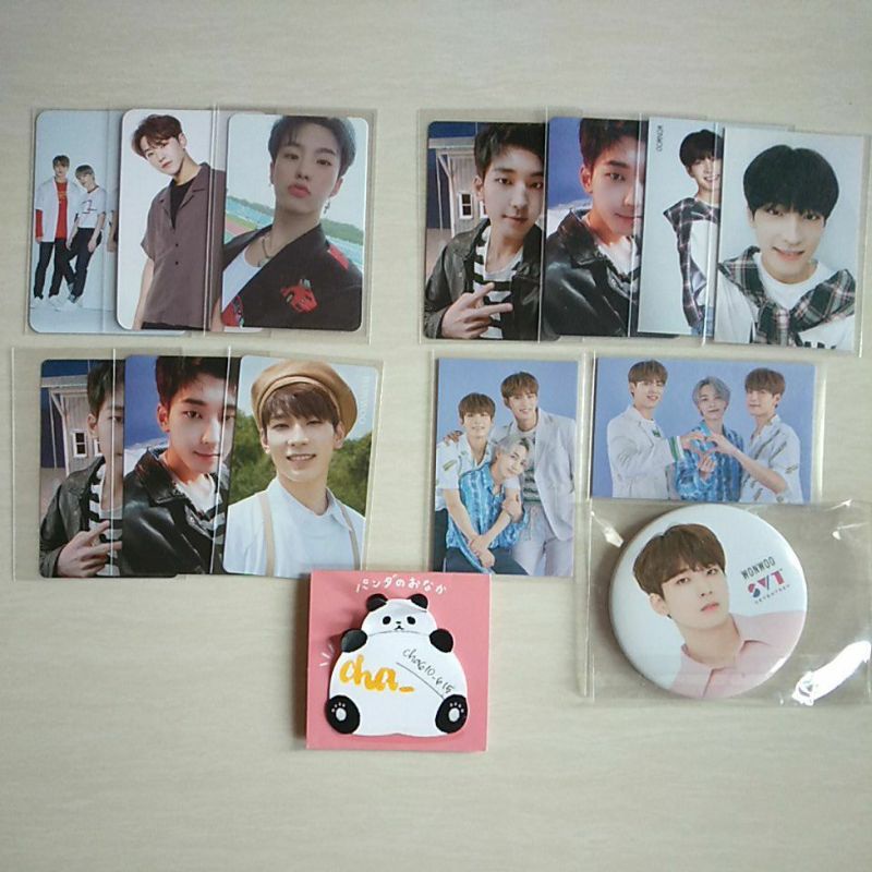 [READY STOCK] MINI SET BENEFIT HMV BARET AN ODE WONWOO, SYNNARA HOSHI HENGGARAE, MIENIEHAN OTY SEVEN