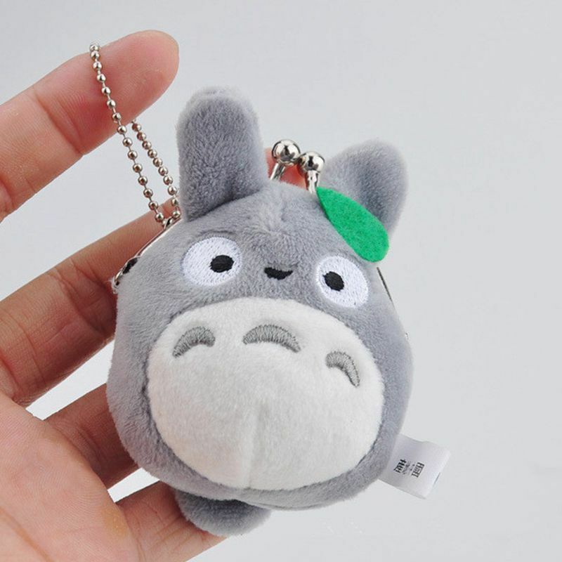 Totoro Jiranku Kiri Mainan Boneka Mewah Mini Holder Dompet Koin Mainan Hadiah