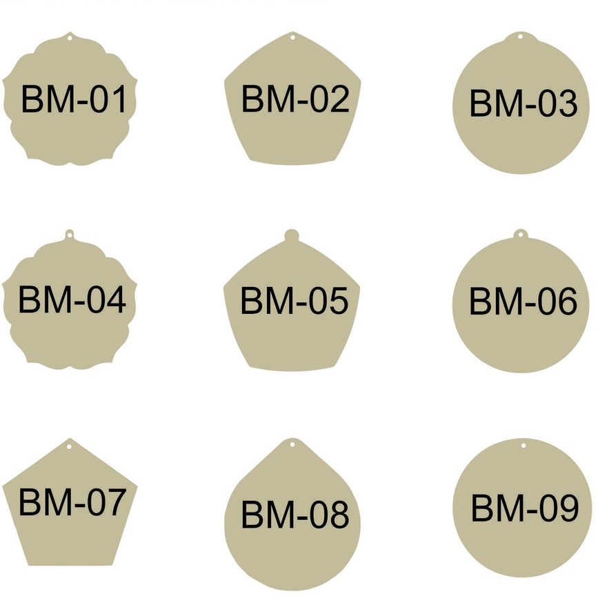

BAHAN MEDALI AKRILIK BENING 2MM POLOS 7CM X 7CM