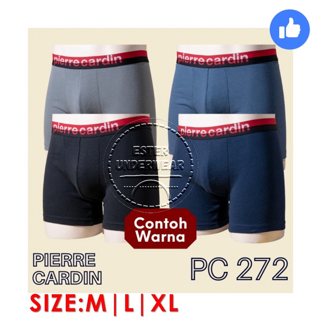 Celana Boxer Pria Pierre Cardin PC 272 ISI 2 PCS