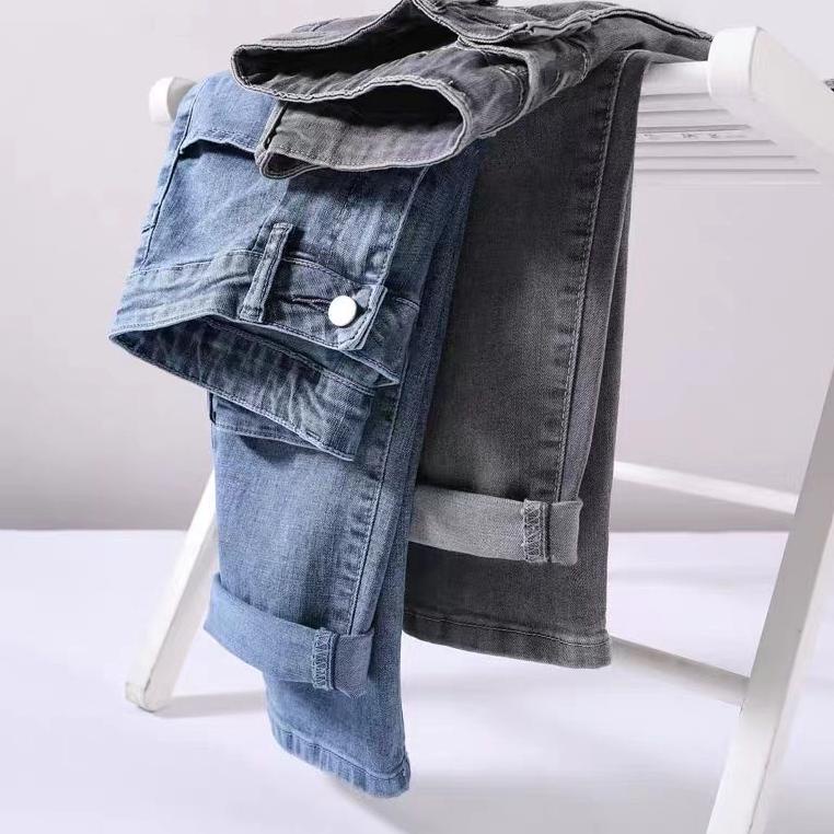 Celana pria korea celana jeans pria celana panjang hitam pria celana kulot celana oversize pria dewa