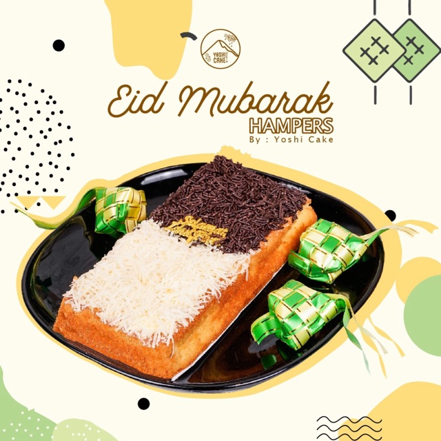 

Bolu jadoel topping kejau atau coklay by yosicake hampers lebaran