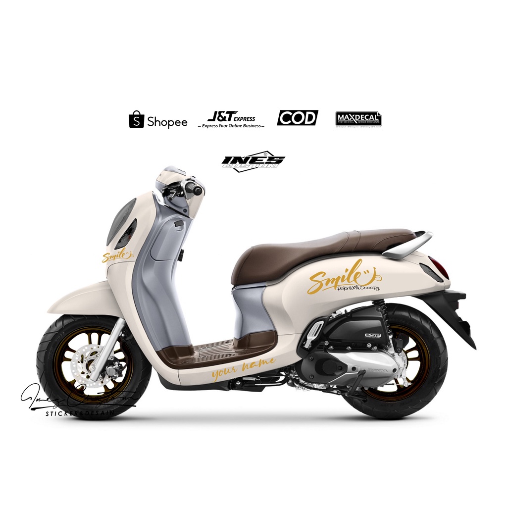 STIKER SCOOPY LUCU CUTTING SCOOPY LUCU