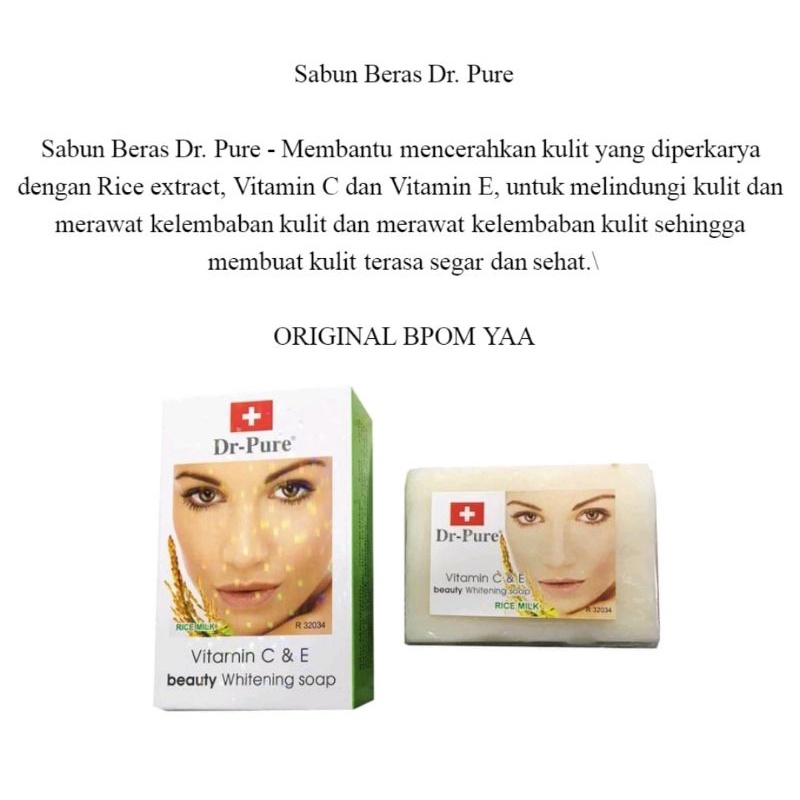 DR PURE SABUN BERAS