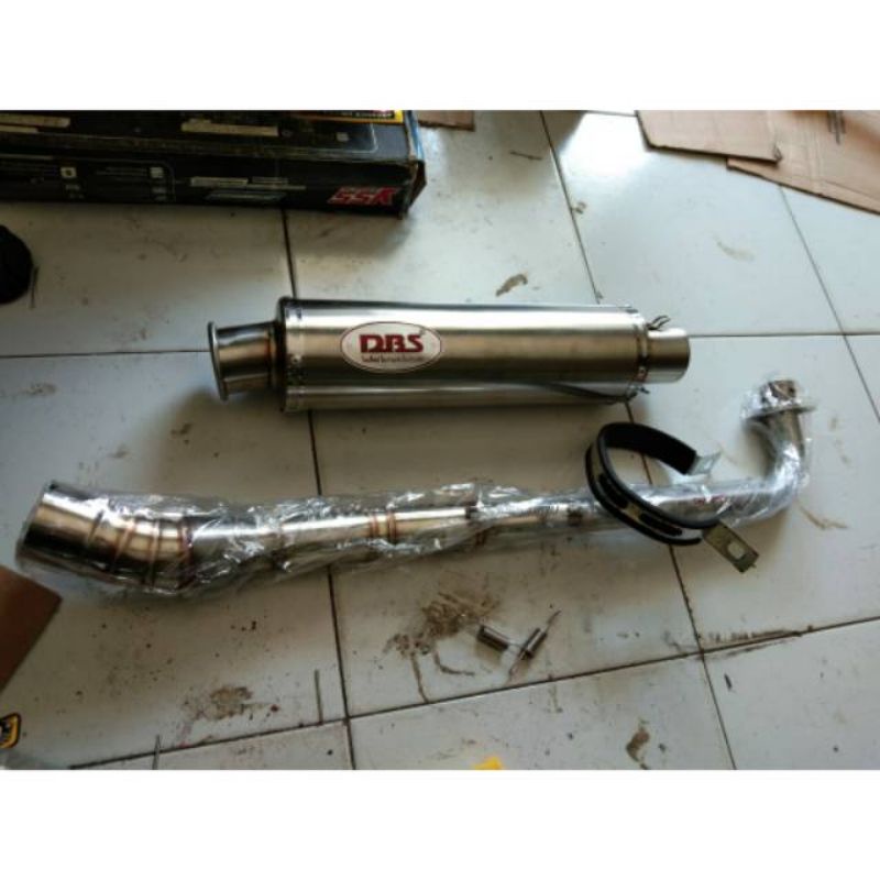 knalpot DBS for supra x 125 revo grend smas
