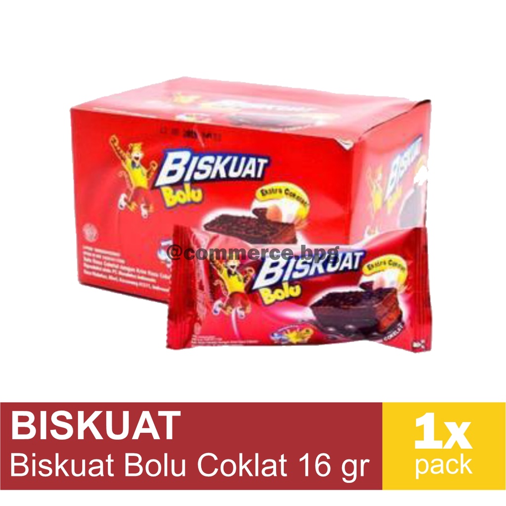 Jual Biskuat Bolu Cokelat 16gr Indonesia Shopee Indonesia