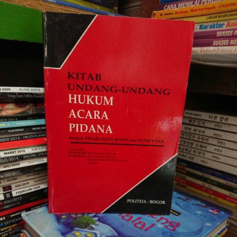 Jual KITAB UNDANG - UNDANG HUKUM ACARA PIDANA | Shopee Indonesia