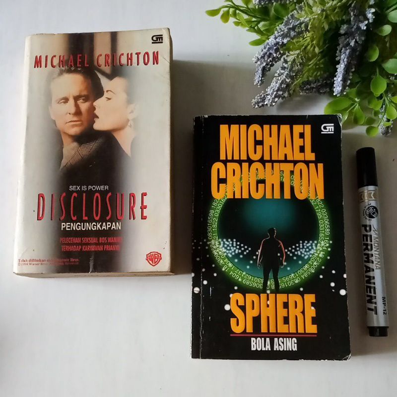 Jual Novel Michael Crichton Berbagai Judul Prelove | Shopee Indonesia