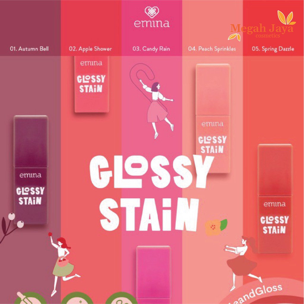 EMINA GLOSSY STAIN 3 GR @MJ