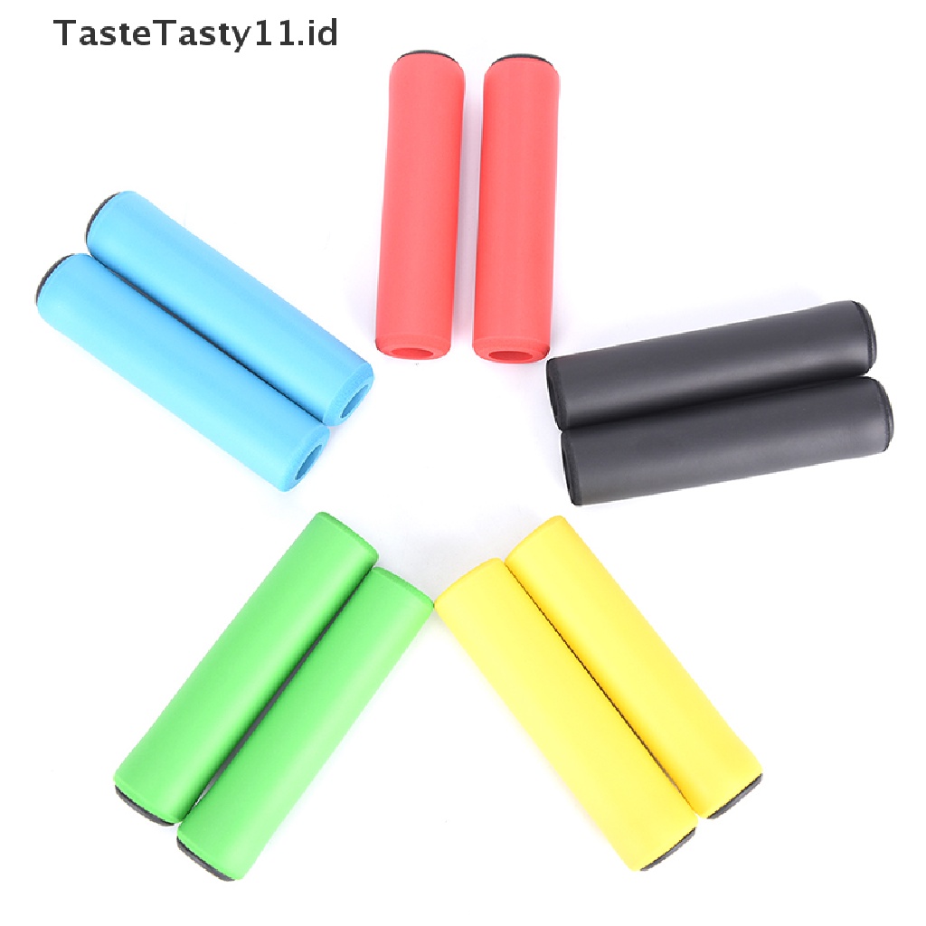 Tastetasty Grip Stang Sepeda Bahan Silikon Anti Slip