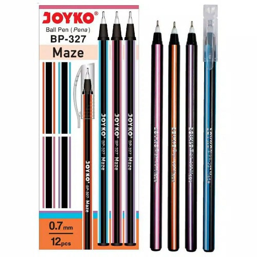 Joyko Ball Pen Maze BP-327 (Pena / 1 Pcs) / Pen Joyko BP-327 Maze