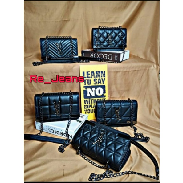 PROMO TAS SALEMPANG TALI RANTAI WANITA / TAS KEKINIAN / TAS MURAH / TAS FASHION