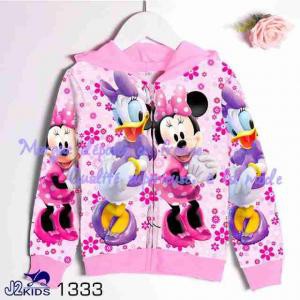 Jaket anak cewek minie BMB1193 J2 Jacket Hoodie Minnie