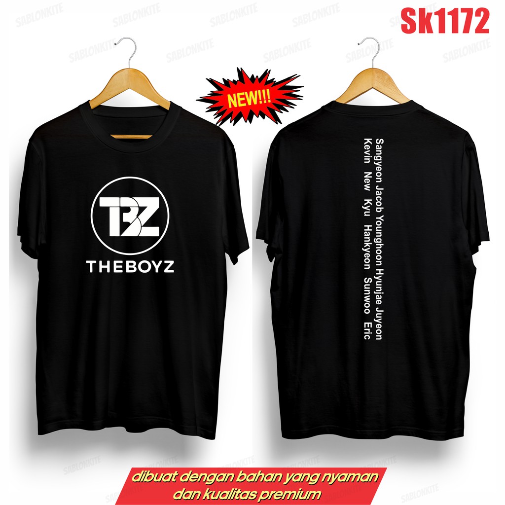 MURAH!!! KAOS THE BOYZ FULL MEMBER SK1172 UNISEX