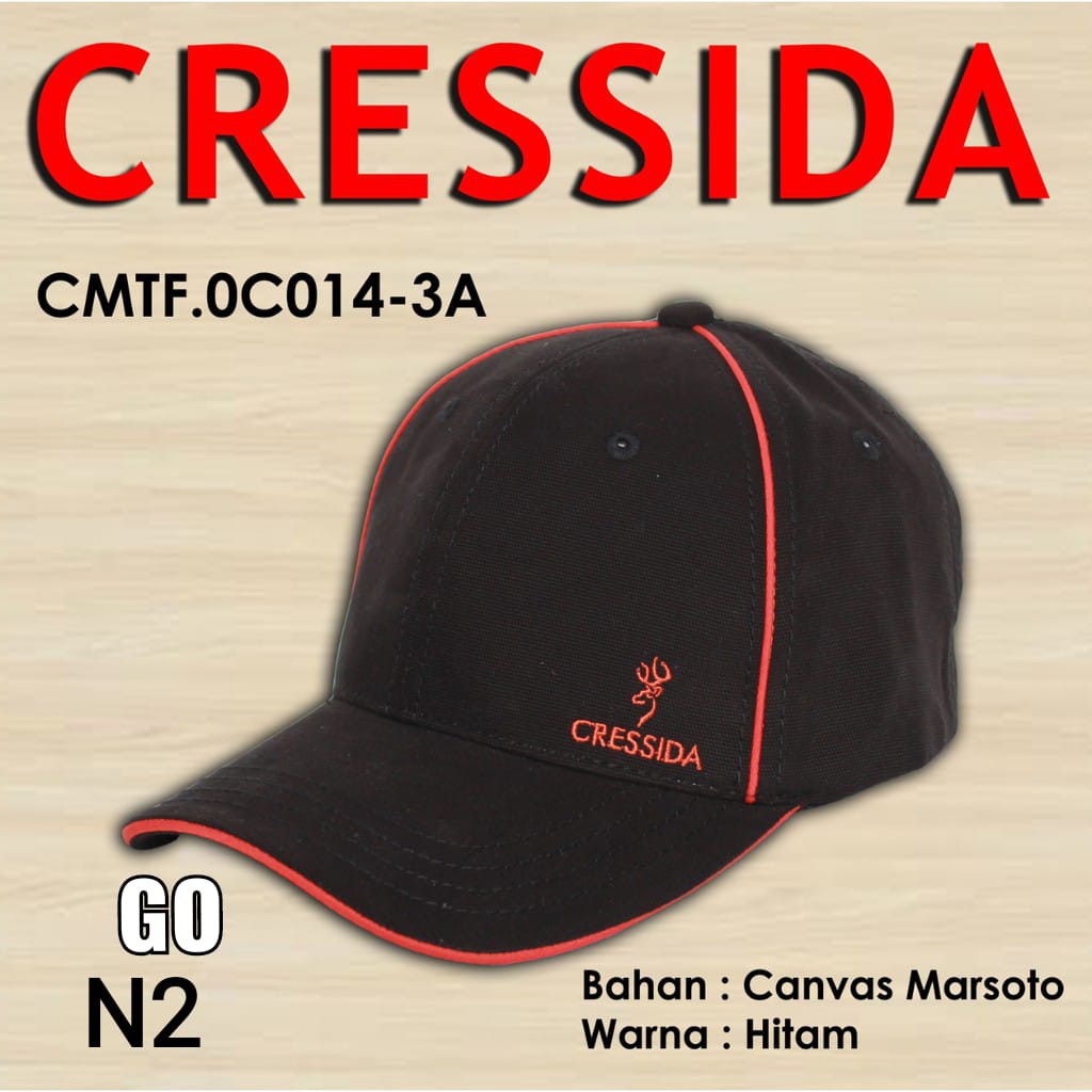 gof CRESSIDA TOPI 100% ORIGINAL Original Brand Topi Brand