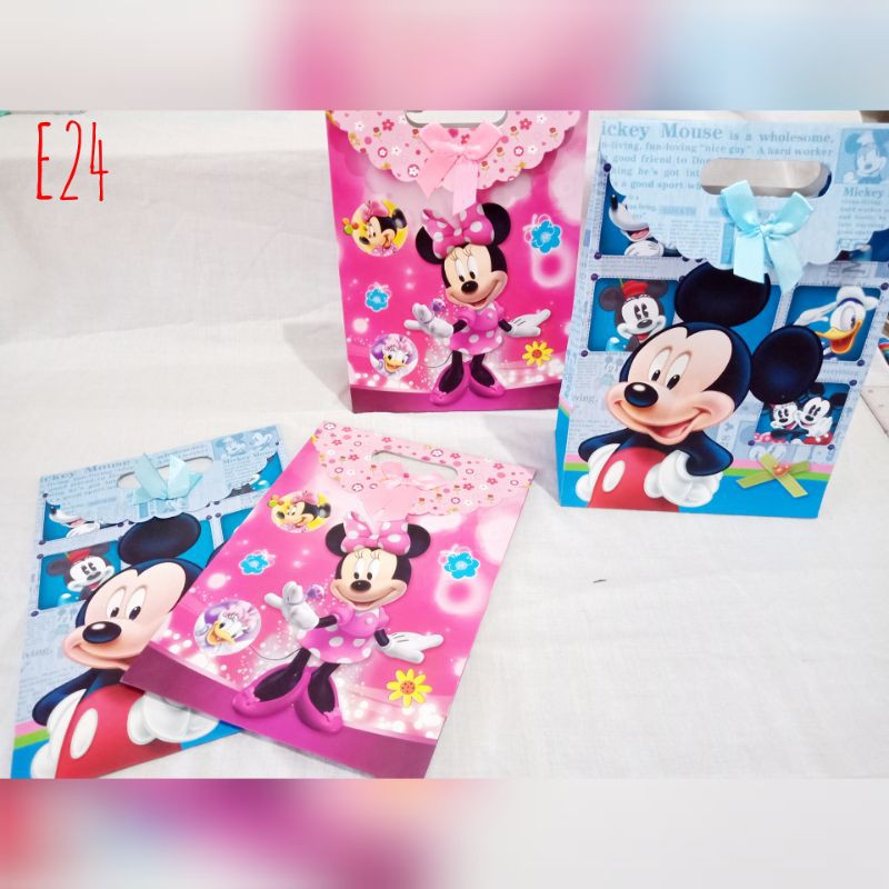 

Paperbag Ultah Mickey Minnie uk 27x19