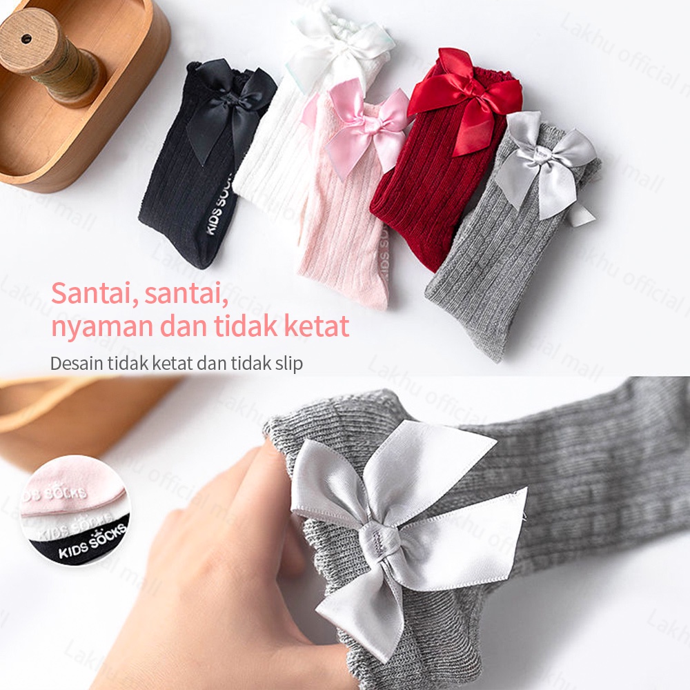 Lakhu kaos kaki bayi anak perempuan kaos kaki panjang bayi/kaus kaki anak/kaos kaki baby girl