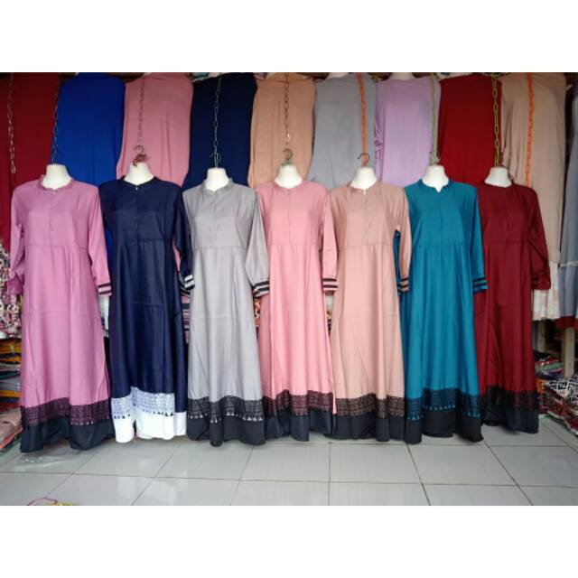 Gamis balotelli renda bawah