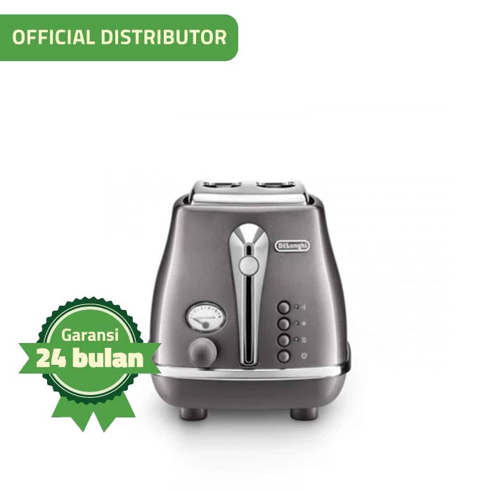 DeLonghi - Toaster Icona Metalic CTOT2103.GY-0
