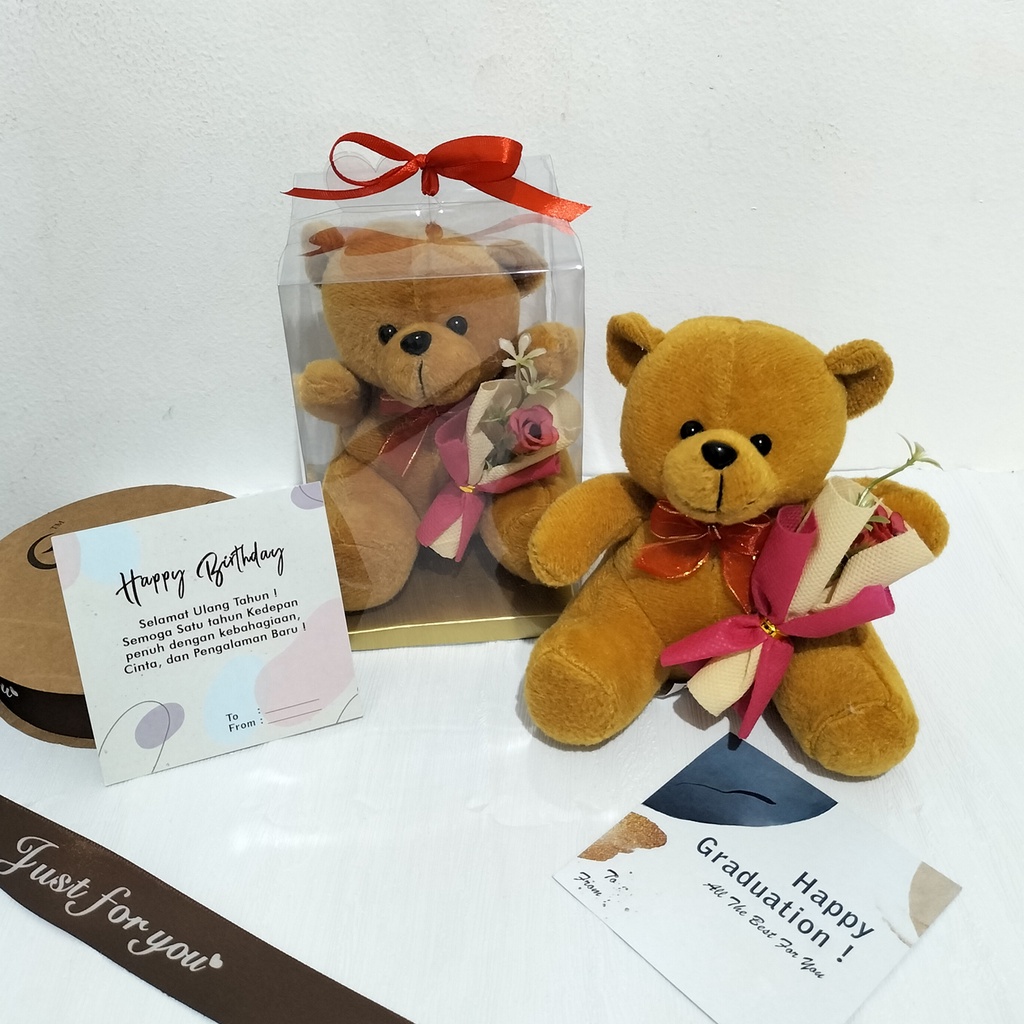 Hampers Kado Surabaya buket boneka beruang kado wisuda hampers boneka bear mini kado ulang tahun boneka beruang lucu
