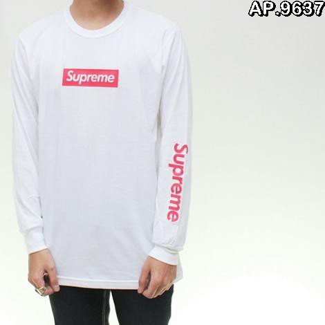 Kaos Pria Distro | Kaos Supreme - Lengan Panjang A-9637 | Baju Kaos Branded | Kaos Murah