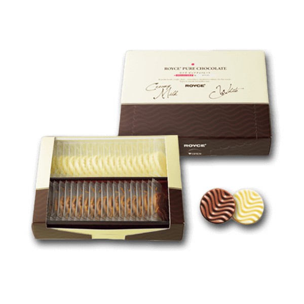 

Royce Pure Chocolate - Creamy Milk & White