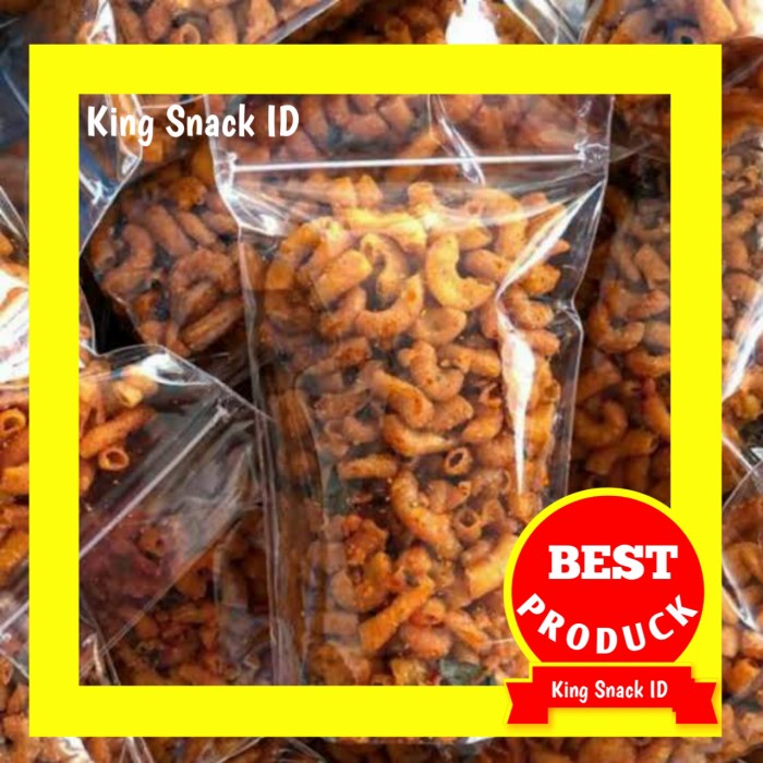 

500 GR MAKARONI PEDAS DAUN JERUK / MAKARONI BANTET PEDES